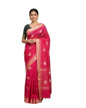 Diamond Pattern Cotton Saree with Running Blouse | Maheshwari Style Traditional Saree for Women | Daily & Festive (Pack of 10)